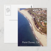 Point Dume, CA, Point Dume, CA Briefkaart (Voorkant / Achterkant)