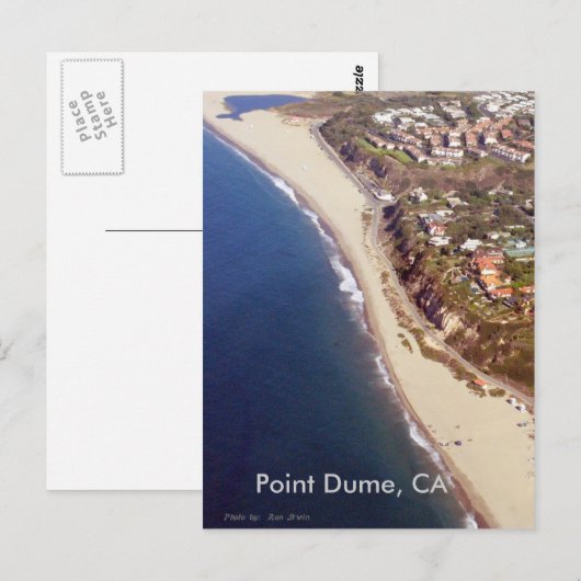 Point Dume, CA, Point Dume, CA Briefkaart (Voorkant / Achterkant)