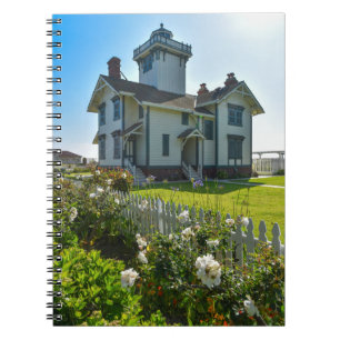 Point Fermin Lighthouse Fotografie San Pedro Kunst Notitieboek