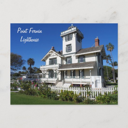 Point Fermin Lighthouse, San Pedro Briefkaart (Voorkant)