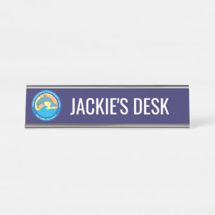 Point Fermine Elementary School Personalized Logo Bureau Naambordje