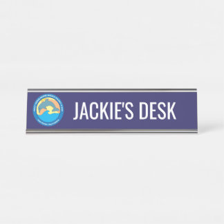 Point Fermine Elementary School Personalized Logo Bureau Naambordje