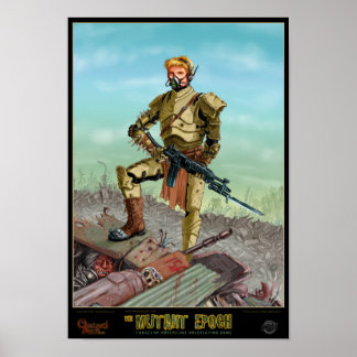 Point Guard Black edged poster