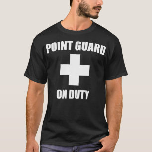 Point Guard on Duty Basketball T-shirt