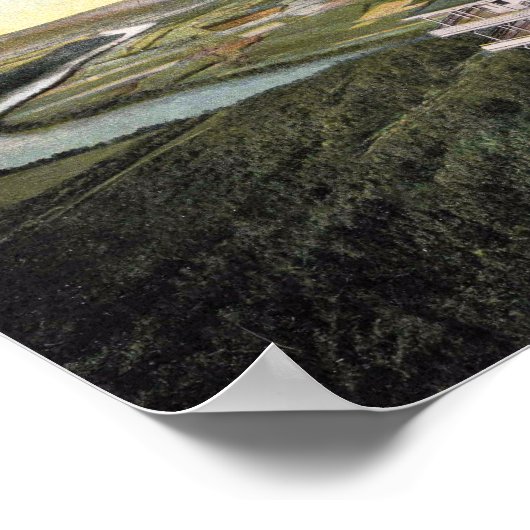 Point Hotel, Moccasin Bend, Chattanooga TN Poster (Hoek)