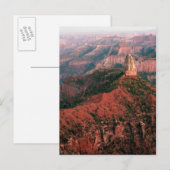 Point Imperial en Mount Hayden op Sunset Briefkaart (Voorkant / Achterkant)