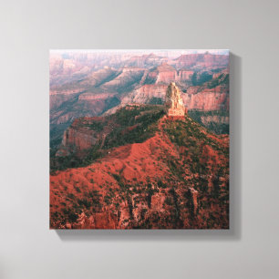 Point Imperial en Mount Hayden op Sunset Canvas Afdruk