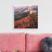 Point Imperial en Mount Hayden op Sunset Canvas Afdruk (Insitu (Woonkamer))