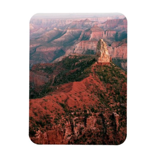 Point Imperial en Mount Hayden op Sunset Magneet (Verticaal)