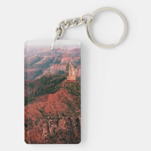 Point Imperial en Mount Hayden op Sunset Sleutelhanger (achterkant)