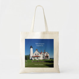 Point Iroquois Lighthouse canvas tas