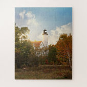 Point Iroquois Lighthouse Legpuzzel (Verticaal)