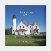 Point Iroquois Lighthouse magnet (Voorkant)