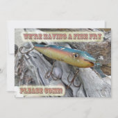 Point Jude Cape Codder Fish Fry Invitation Kaart (Voorkant)