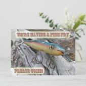 Point Jude Cape Codder Fish Fry Invitation Kaart (Staand voorkant)