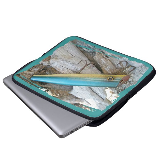 Point Jude Rhode Island Special  Lure Laptop Sleeve (Voorkant onderkant)