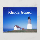 Point Judith Light Rhode Island Verenigde Staten Briefkaart (Voorkant)