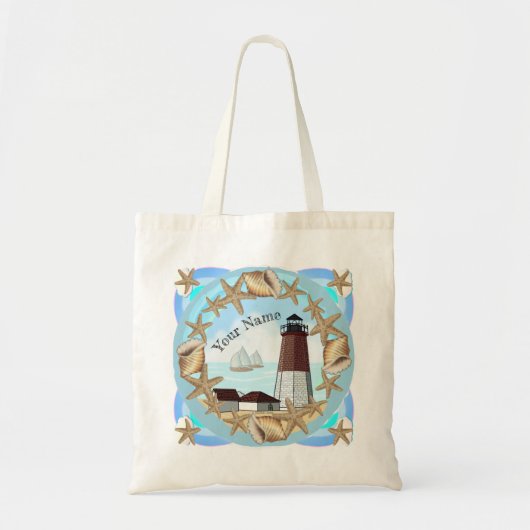 Point Judith Lighthouse boodschappentas Tote Bag (Voorkant)