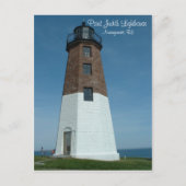 Point Judith Lighthouse Briefkaart (Voorkant)