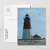 Point Judith Lighthouse Briefkaart (Voorkant / Achterkant)