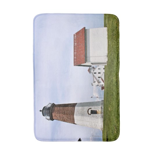 Point Judith Lighthouse, Rhode Island Bath Mat (Voorkant Verticaal)