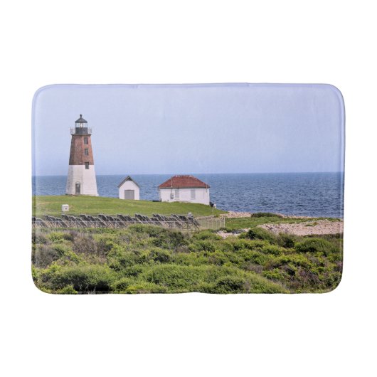Point Judith Lighthouse, Rhode Island Bath Mat (Voorkant)