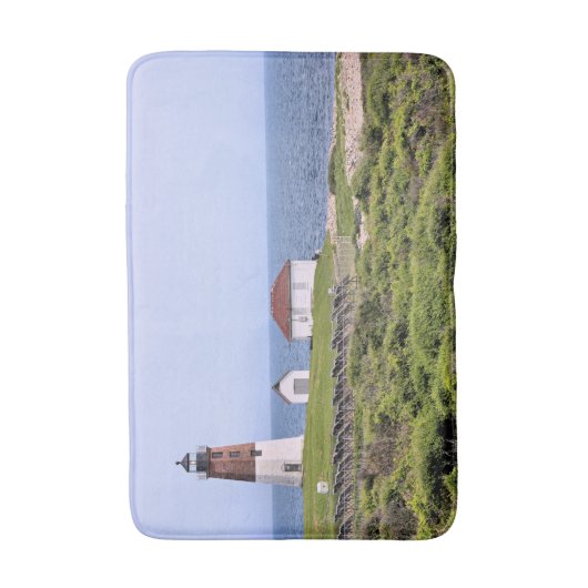 Point Judith Lighthouse, Rhode Island Bath Mat (Voorkant Verticaal)