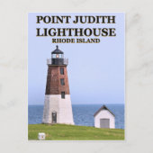 Point Judith Lighthouse, Rhode Island Briefkaart (Voorkant)