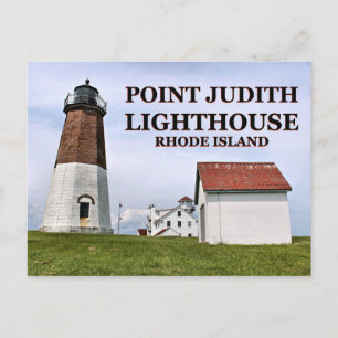 Point Judith Lighthouse, Rhode Island Briefkaart