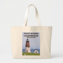 Point Judith Lighthouse, Rhode Island Canvas tas