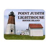 Point Judith Lighthouse, Rhode Island Flexi-Magnet Magneet (Horizontaal)