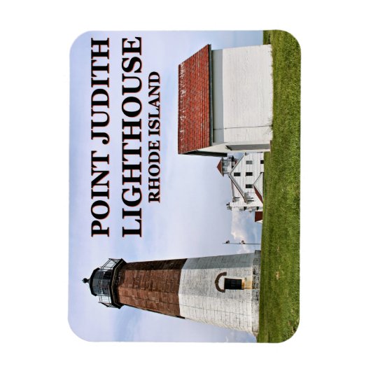 Point Judith Lighthouse, Rhode Island Flexi-Magnet Magneet (Verticaal)