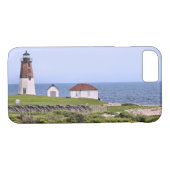 Point Judith Lighthouse, Rhode Island iPhone Case (Achterkant (Horizontaal))