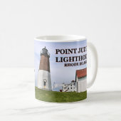 Point Judith Lighthouse, Rhode Island Mok (Voorkant rechts)