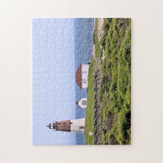 Point Judith Lighthouse, Rhode Island Puzzle Legpuzzel (Verticaal)