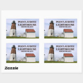 Point Judith Lighthouse, Rhode Island Stickers (Vel)