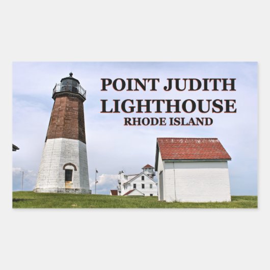 Point Judith Lighthouse, Rhode Island Stickers (Voorkant)