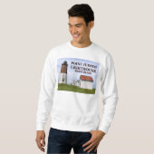 Point Judith Lighthouse, Rhode Island Sweatshirt (Voorkant volledig)