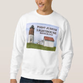 Point Judith Lighthouse, Rhode Island Sweatshirt (Voorkant)