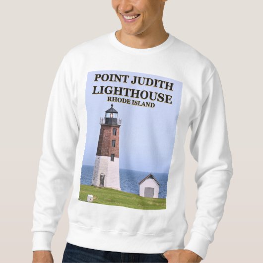 Point Judith Lighthouse, Rhode Island Sweatshirt (Voorkant)