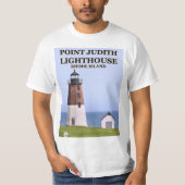 Point Judith Lighthouse, Rhode Island T-Shirt (Voorkant)