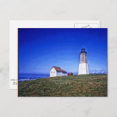 Point Judith Lighthouse, RI Briefkaart (Voorkant / Achterkant)