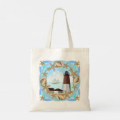 Point Judith Lighthouse-tas Tote Bag (Achterkant)