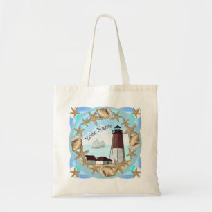 Point Judith Lighthouse-tas Tote Bag
