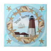 Point Judith Lighthouse Tegeltje (Voorkant)