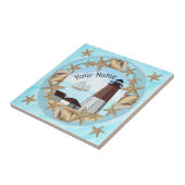 Point Judith Lighthouse Tegeltje (Zijkant)