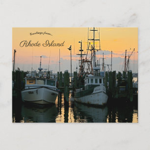 Point Judith Narragansett Bay Rhode Island Briefkaart