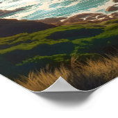 Point Lobos California Travel Art  Poster (Hoek)