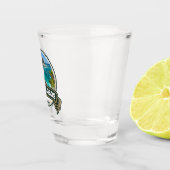 Point Lobos California Travel Badge Shot Glas (Rechts)