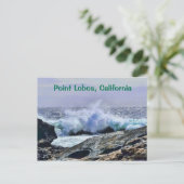 Point Lobos Central Coast California Briefkaart (Staand voorkant)